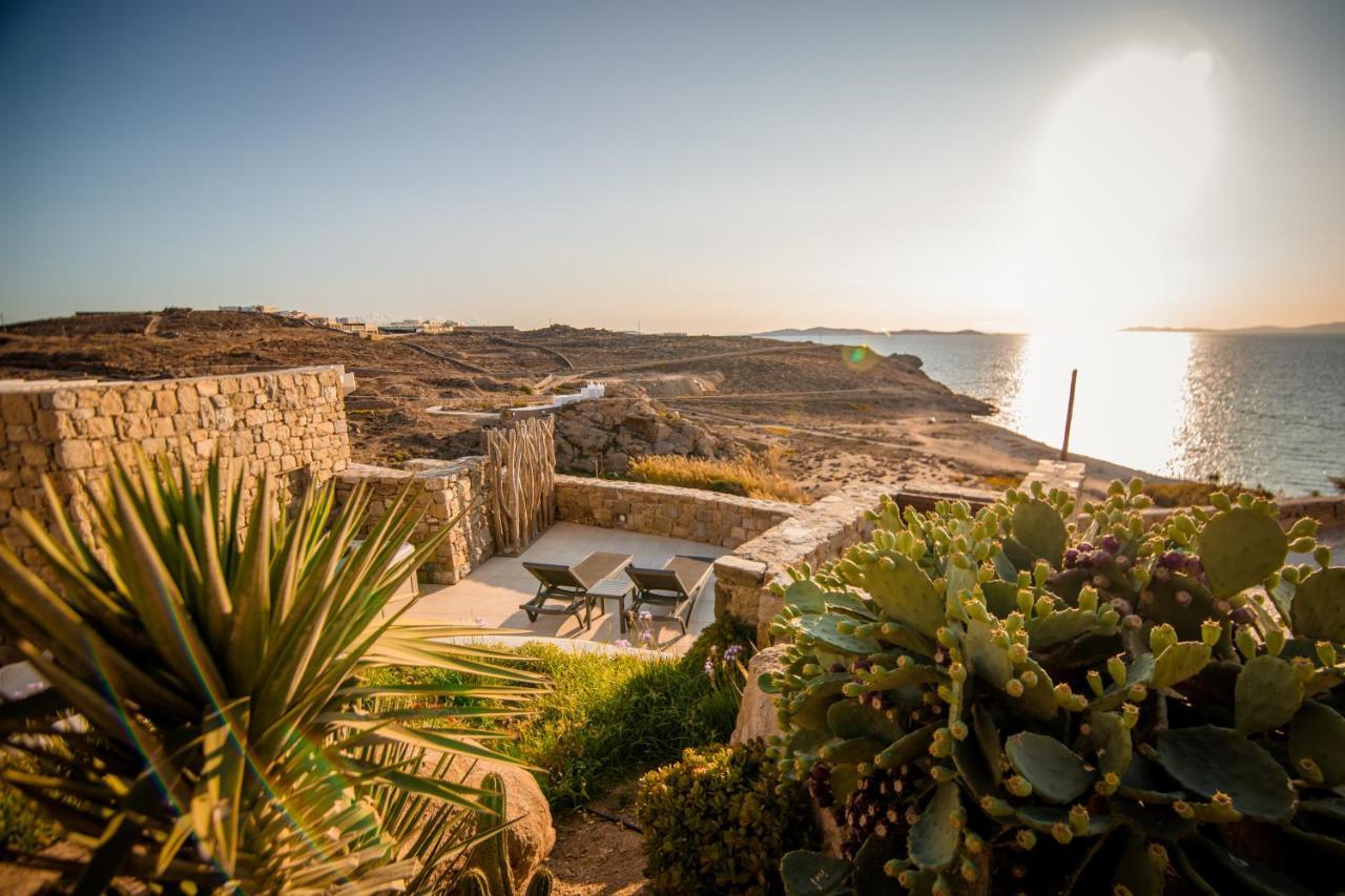 Gorgeous Studio In Cycladic Architecture Overlooking The Aegean Leilighet Houlakia  Eksteriør bilde